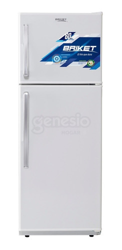 heladera con freezer briket bk2f 1310 r3 250 lt